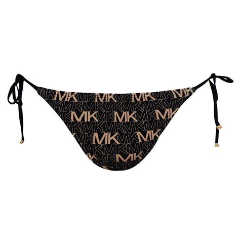 michael kors bikini black|michael kors bikini bottom swimwear.